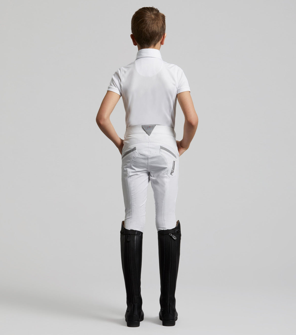Gando Boys Gel Knee Pantalon d’équitation de concours