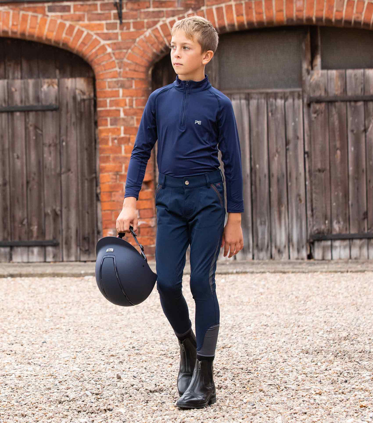 Gando Boys Gel Knee Pantalon d’équitation