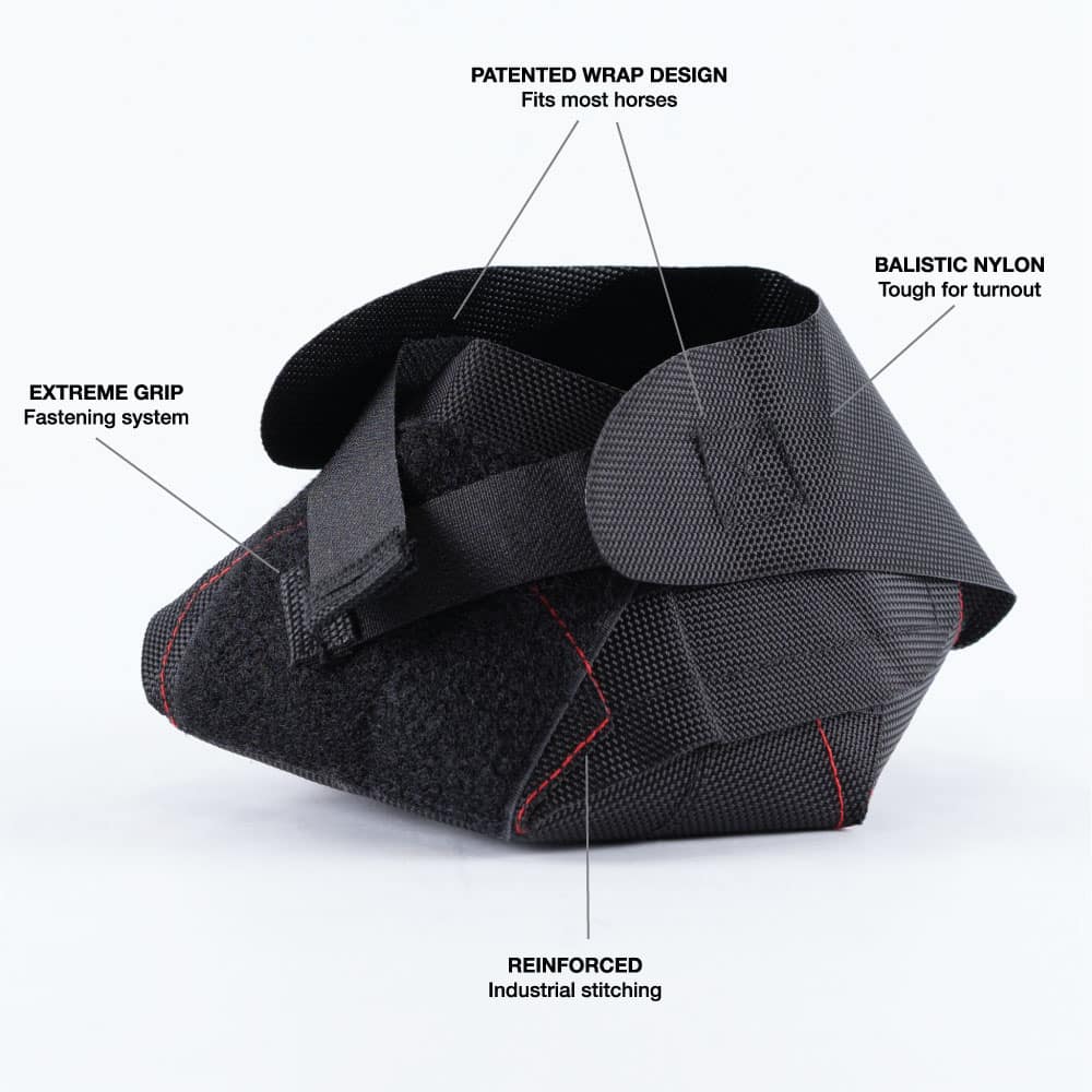 Ice Horse Hoof Wraps Bandage, protection pratique du sabot, aide à réduire la pression sur le sabot