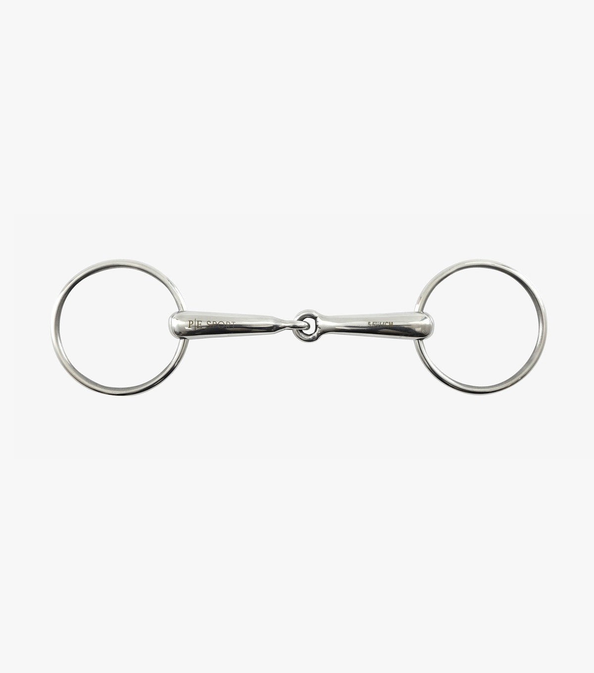 Hollow Mouth Race mors simple – 75mm Rings
