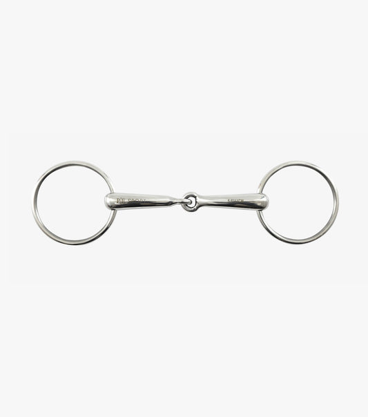Hollow Mouth Race mors simple – 75mm Rings