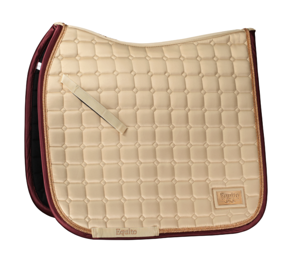 Equito - tapis dressage Champagne plum