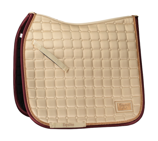 Equito - tapis dressage Champagne plum