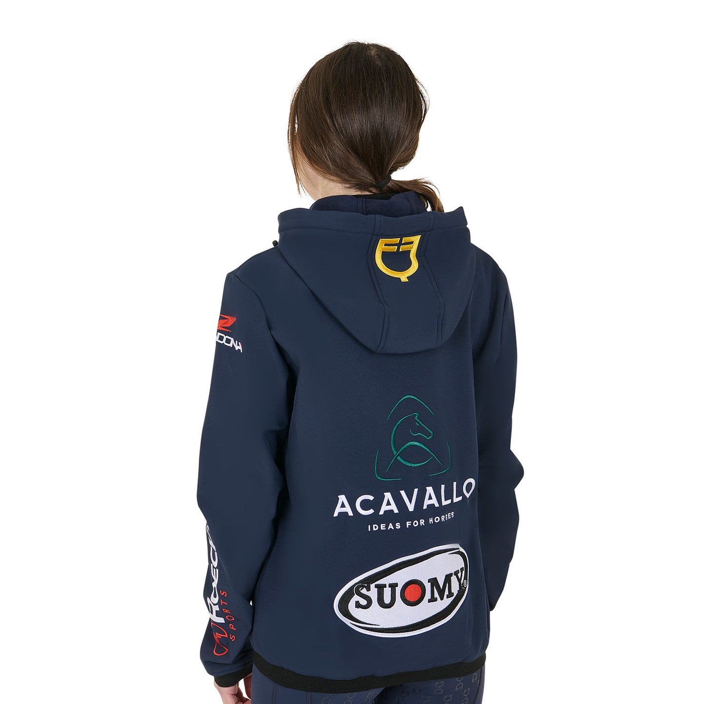 Equestro - Sweatshirt softshell multilogo