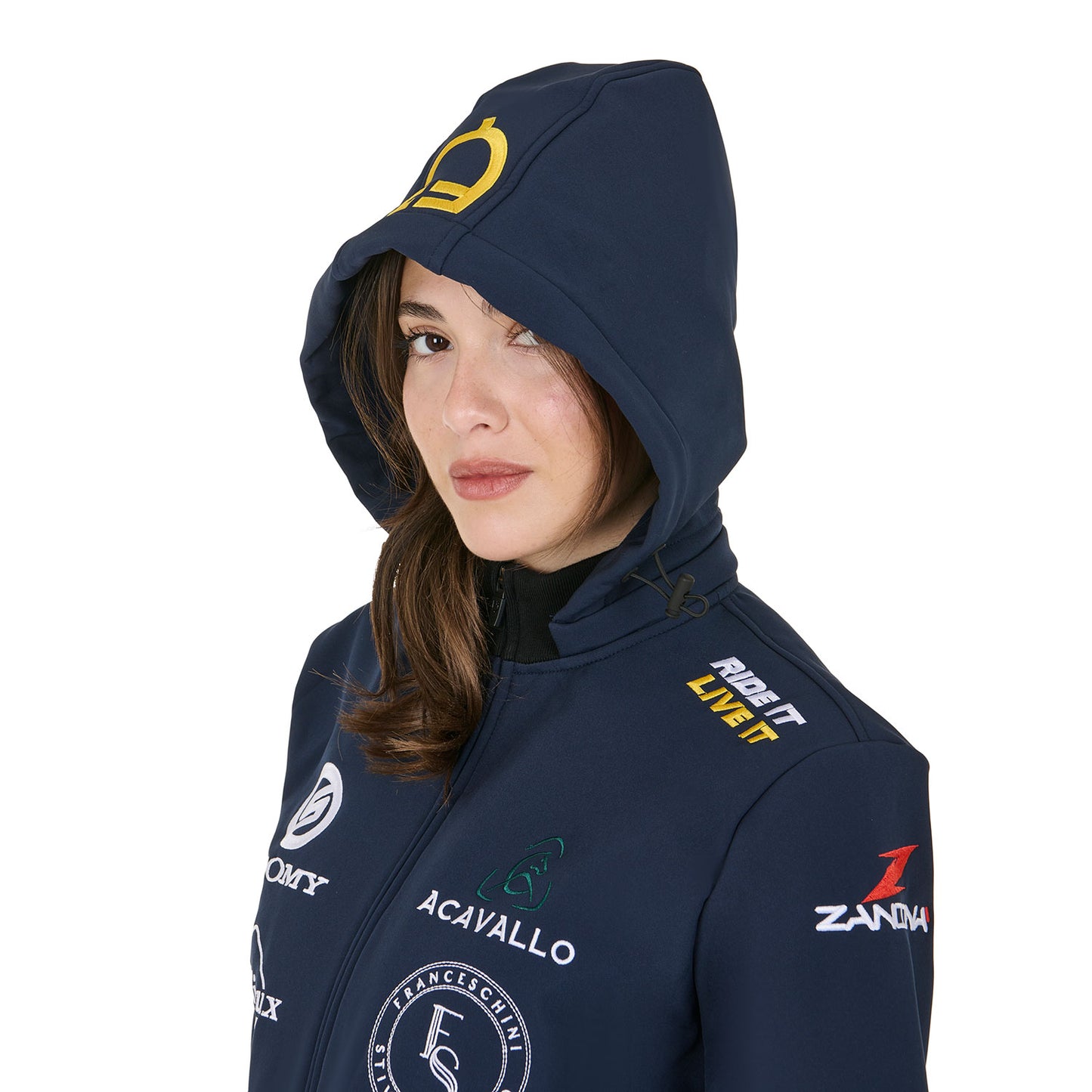 Equestro - Sweatshirt softshell multilogo