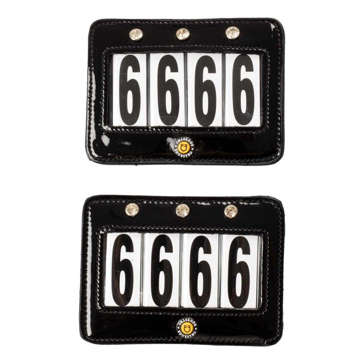 Equestro - porte numero crystals 4 chiffres