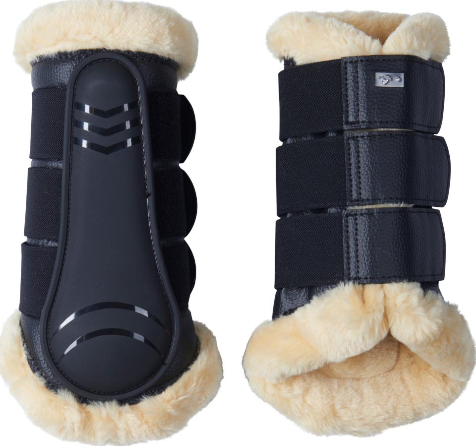 Catago - Guêtres dressage mouton synthétique - 2 coloris