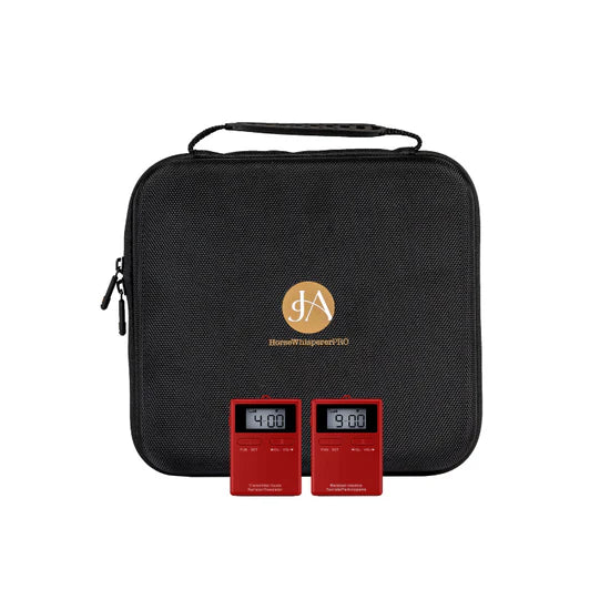 JAequestrian - systeme ecouteurs pro 1 red série