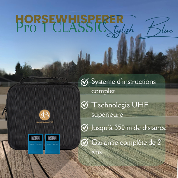 JAequestrian - systeme ecouteurs pro 1 stylish blue
