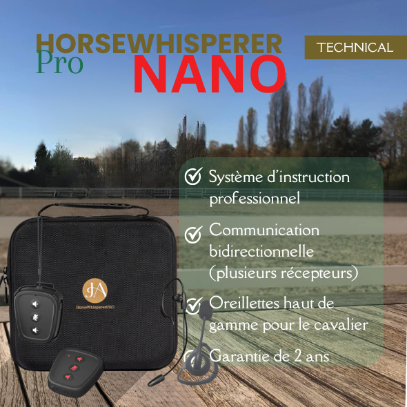 JAequestrian - systeme ecouteurs NANO