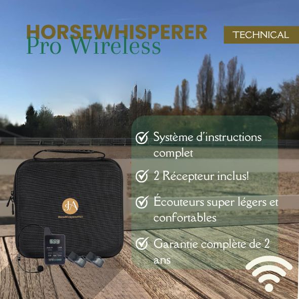 JAequestrian - systeme ecouteurs Bluetooth