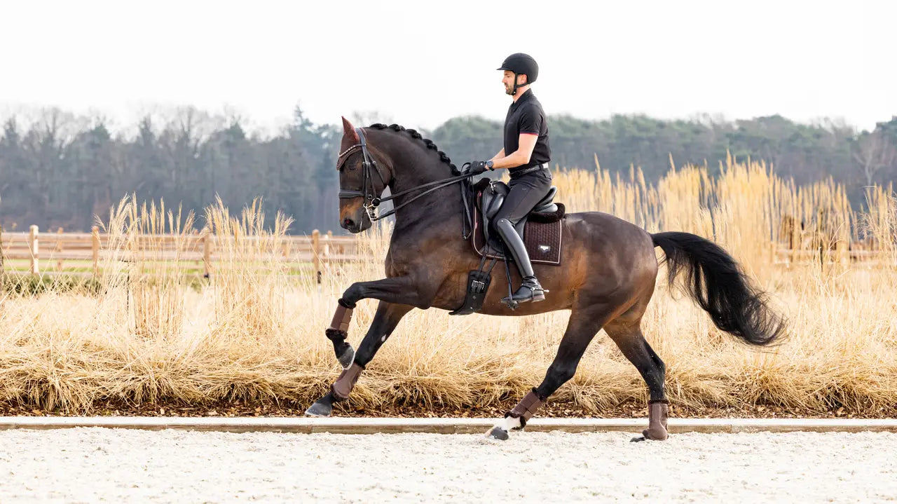 LeMieux - Tapis suede puissance - brown core