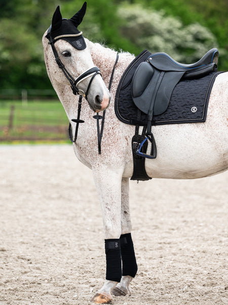 Ps of Sweden - tapis Crystal logo - black stardust