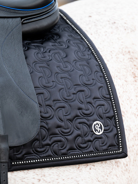 Ps of Sweden - tapis Crystal logo - black stardust