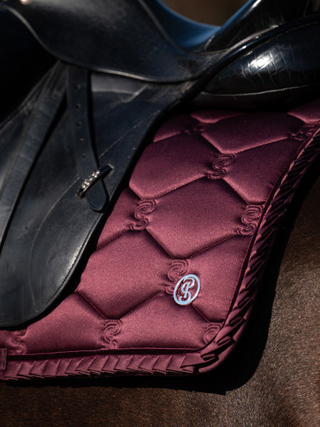 Ps of Sweden - tapis ruffle - plum