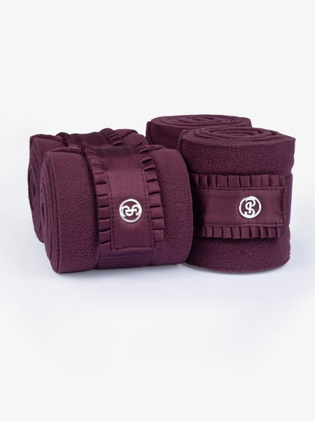 Ps of Sweden - bandes ruffle - plum