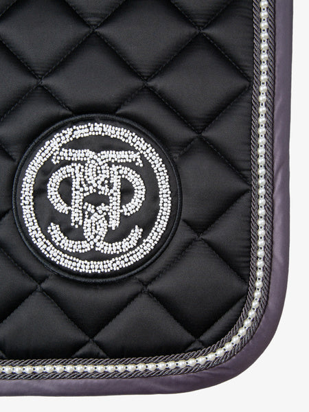 Ps of Sweden - tapis pearl monogram - black