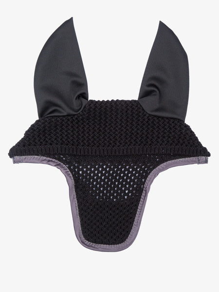 Ps of Sweden - bonnet pearl monogram - Black