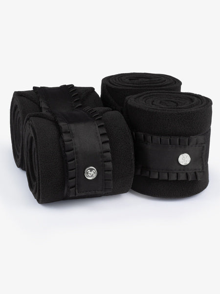 Ps of Sweden - bandes ruffle - black