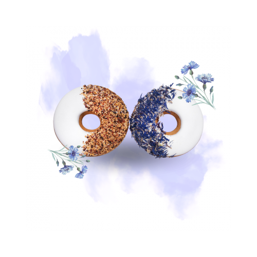 Candy horse - donuts bleuets/eglantiers