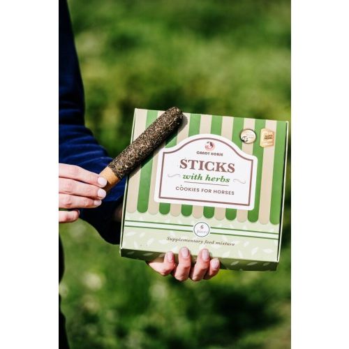 Candy horse - boîtes de bâtonnets aux herbes