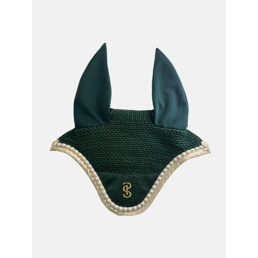 Ps of Sweden - bonnet stardust pearl - sparkle emerald