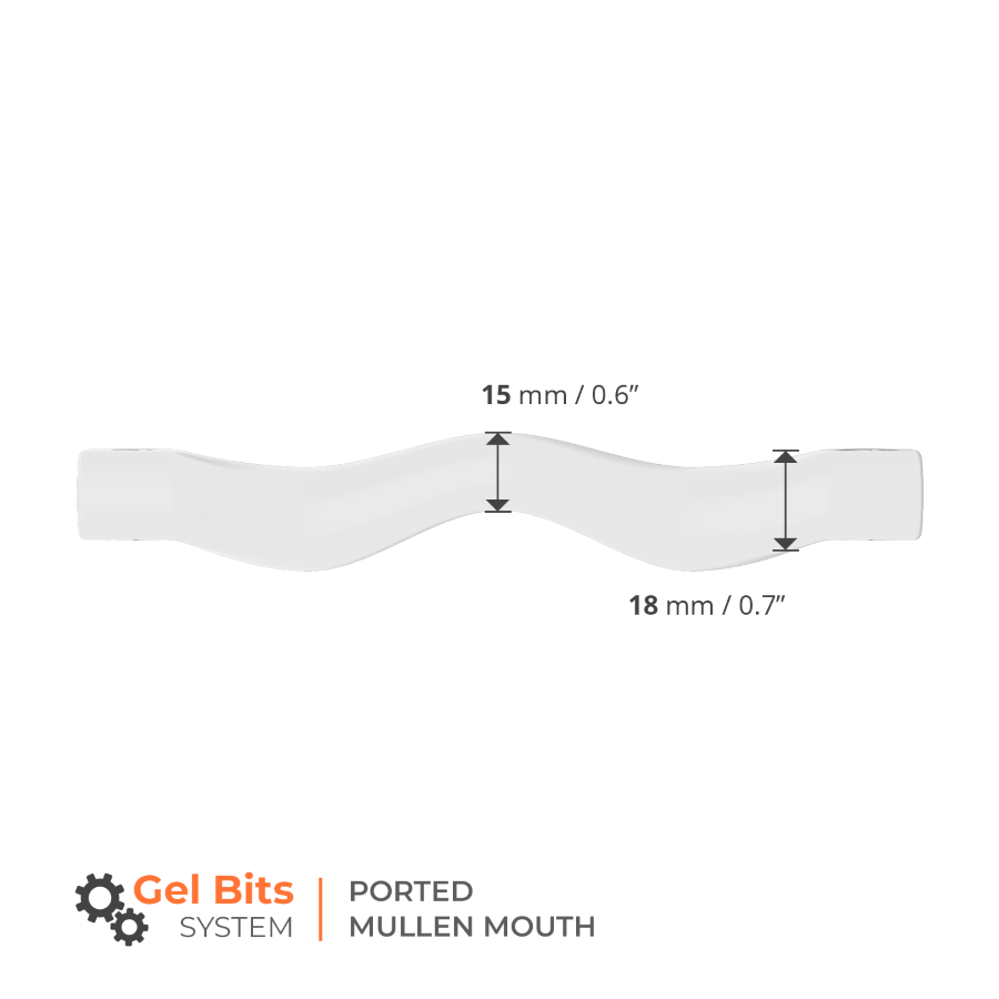 Winderen - canons mors interchangeables -  droit avec passage de langue