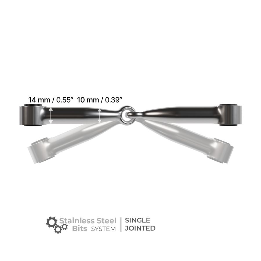 Winderen - canons mors interchangeables - simple brisure stainless steel