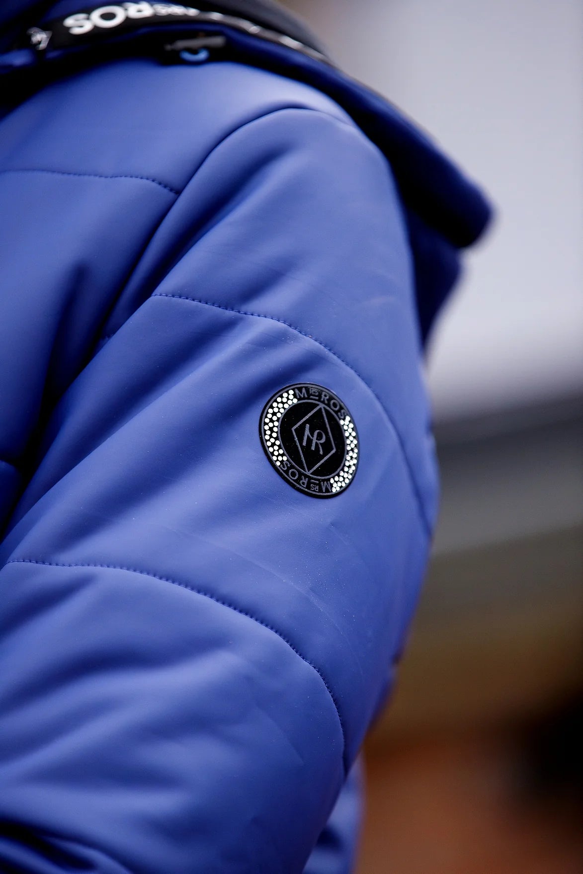 Mrs Ros - manteau long Billy - bleu poseidon