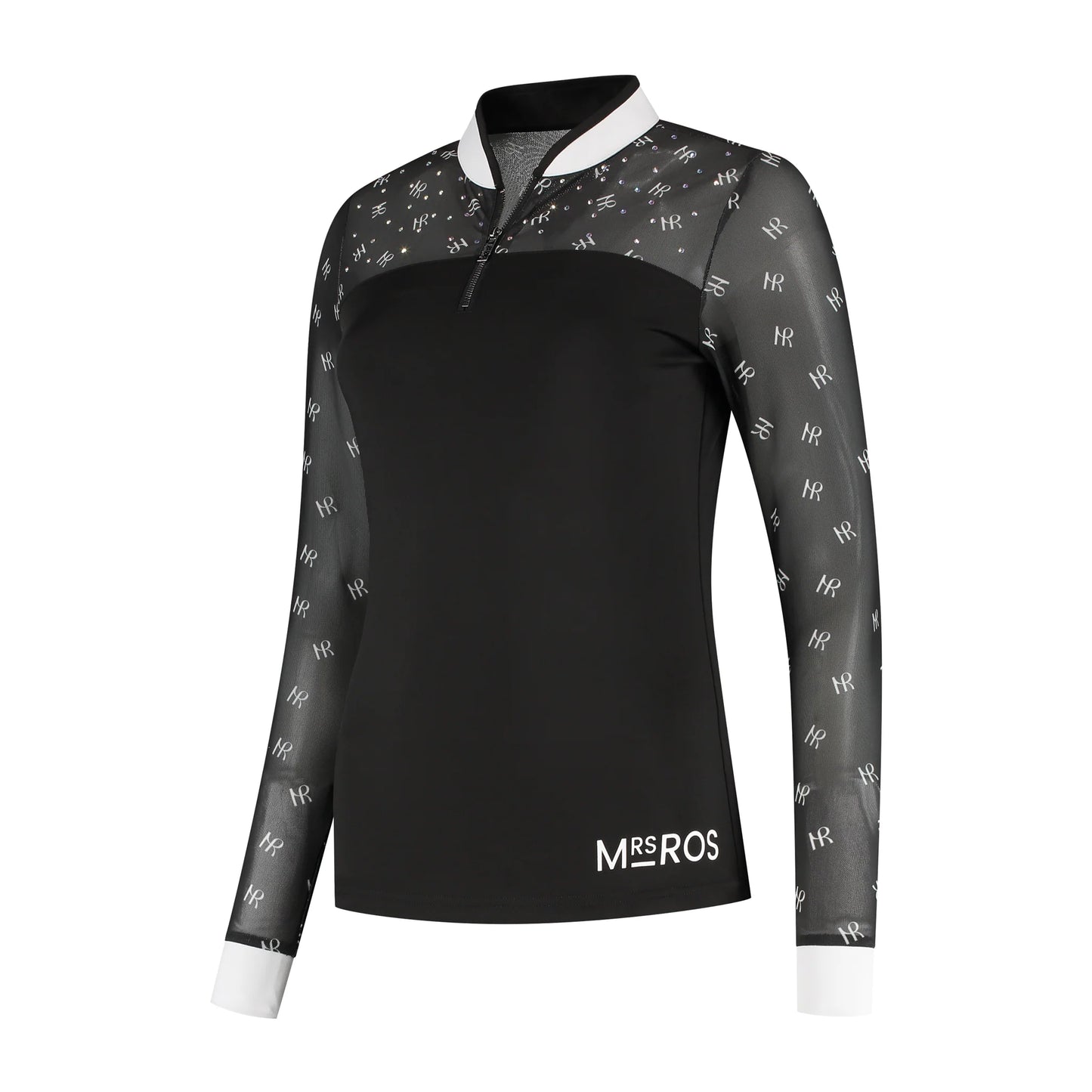 Mrs Ros - Urban chic top - black