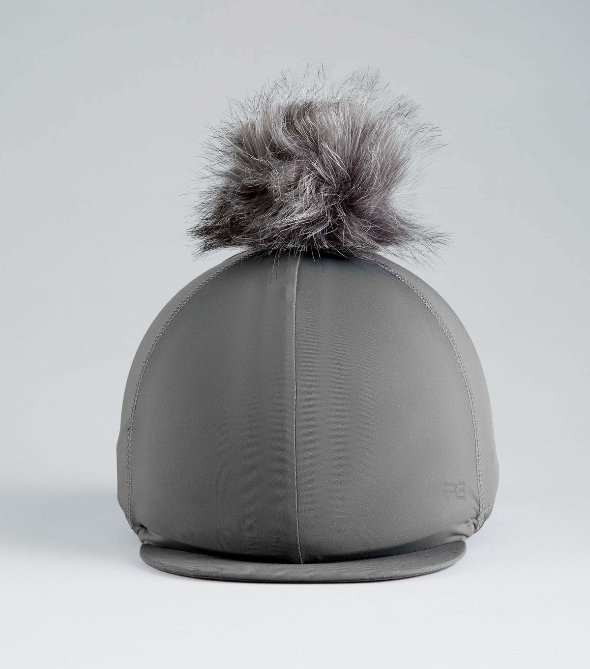 Jersey Hat Silk avec Faux Fur Pom Pom