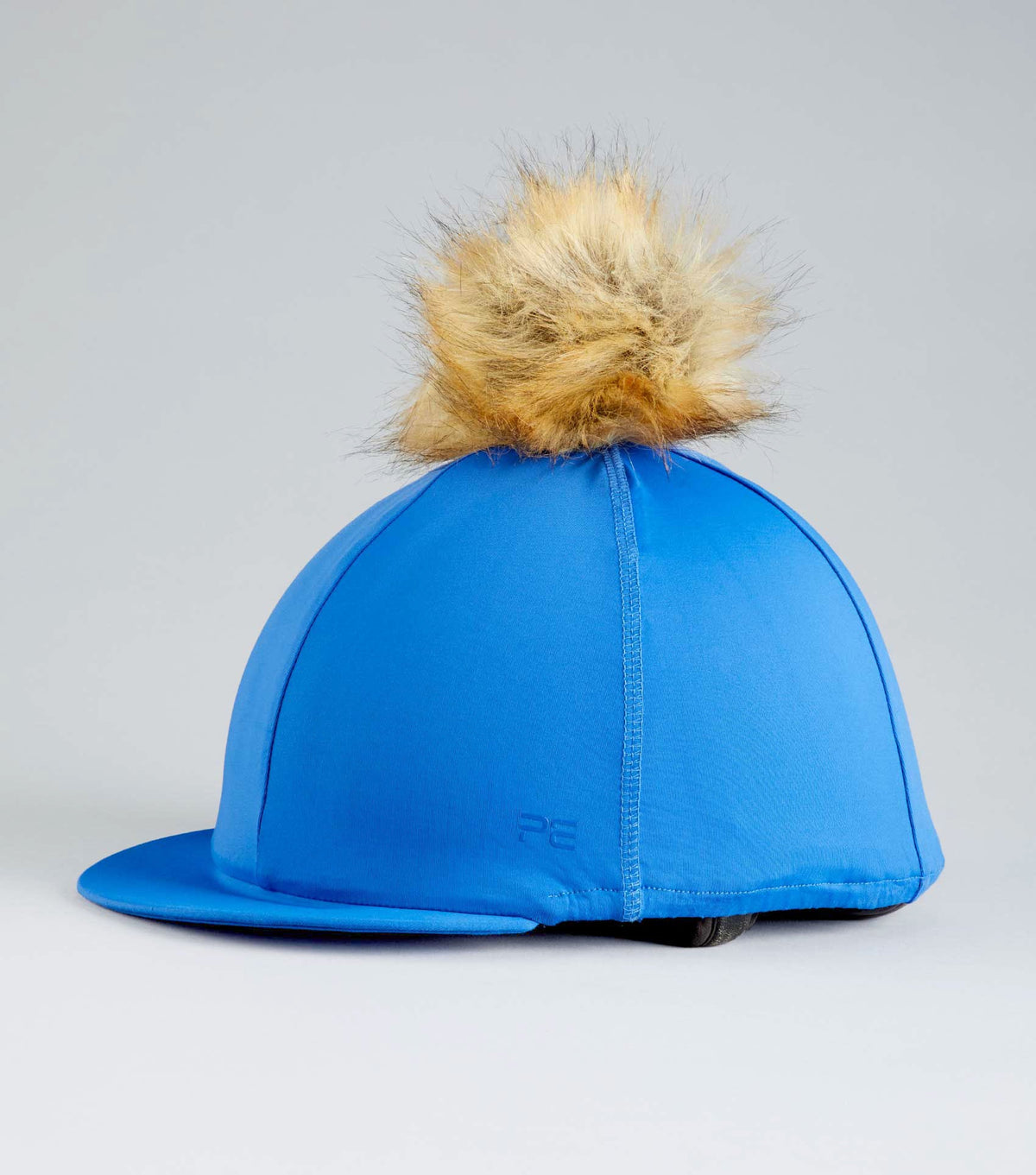Jersey Hat Silk avec Faux Fur Pom Pom