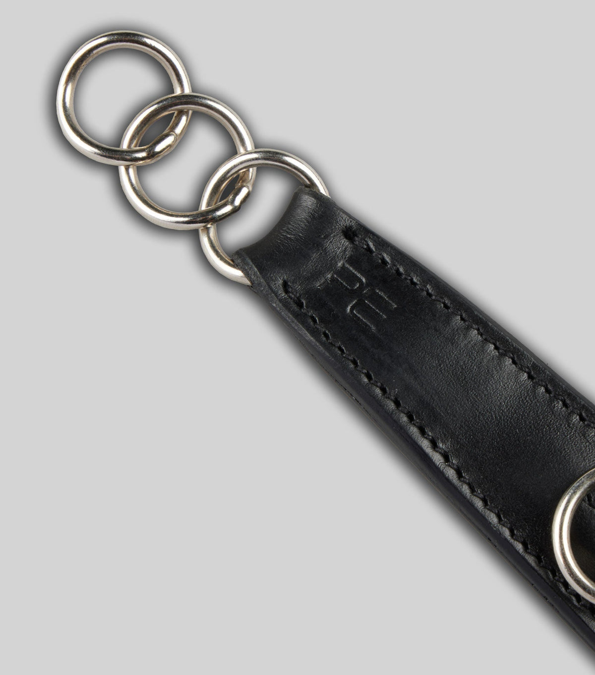 en cuir Curb Strap