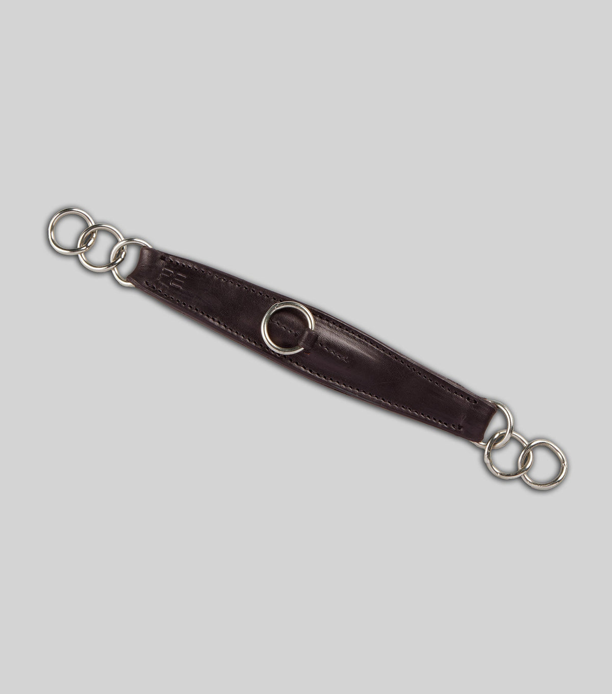en cuir Curb Strap