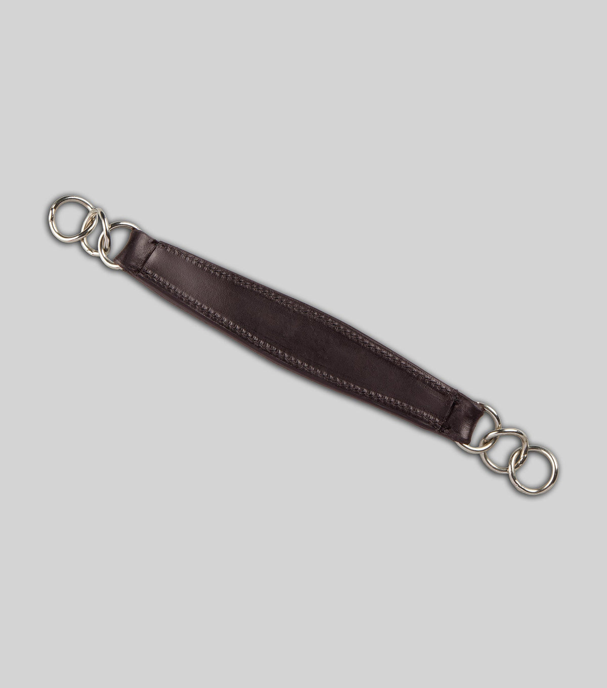 en cuir Curb Strap