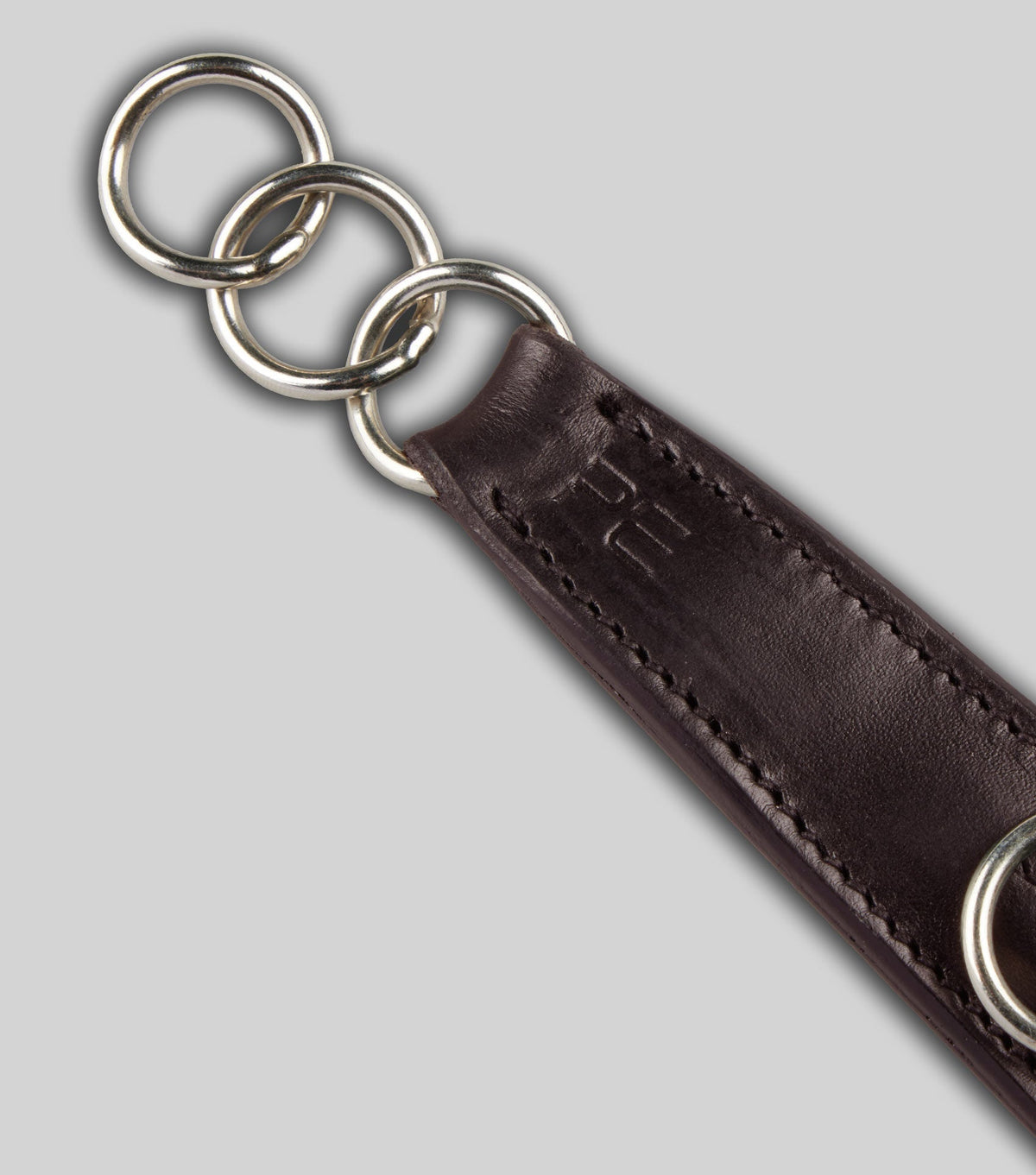 en cuir Curb Strap