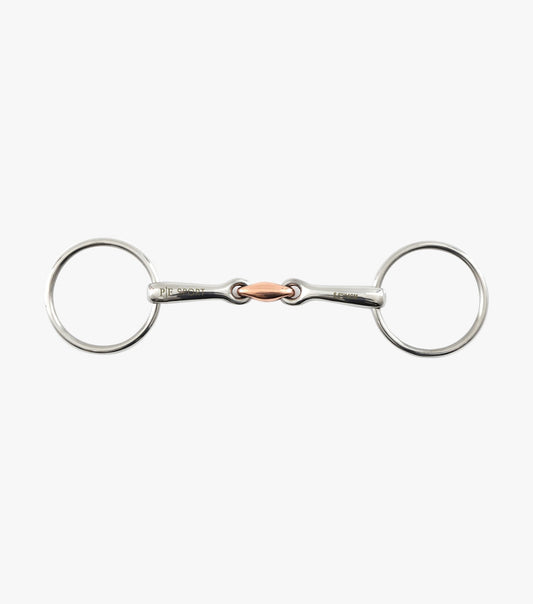 Loose Ring mors simple avec Copper Lozenge
