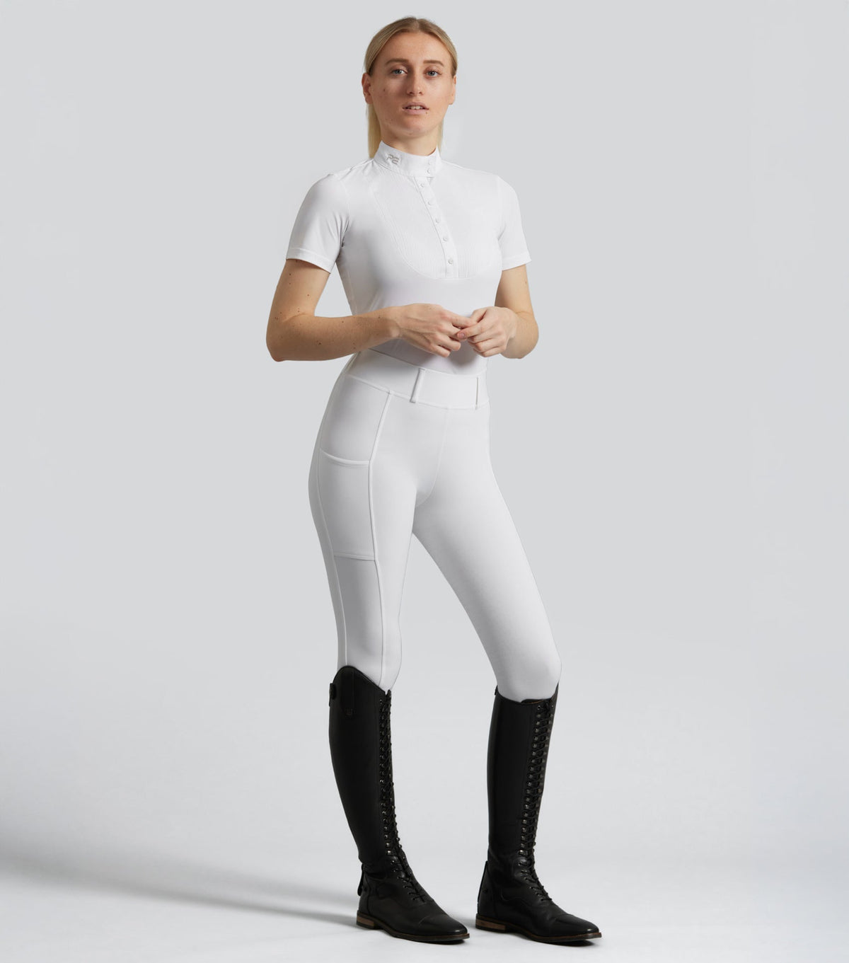 Luceo femme full grip Competition Legging d’équitation