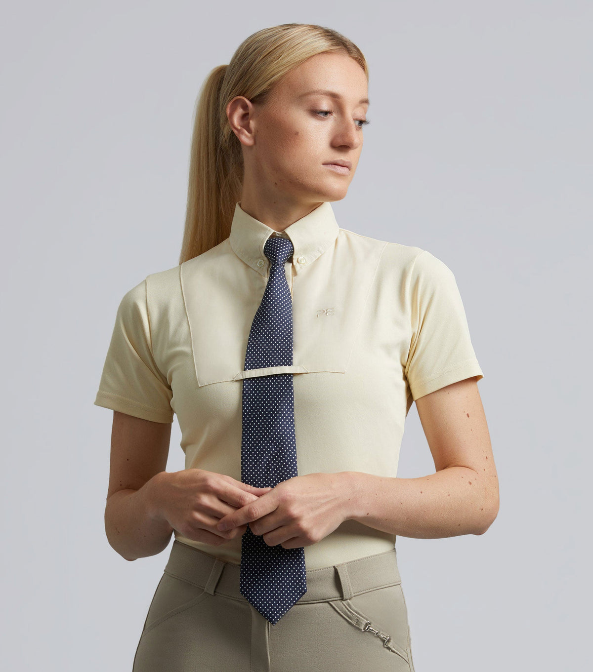 Luciana femme à manches courtes Tie polo
