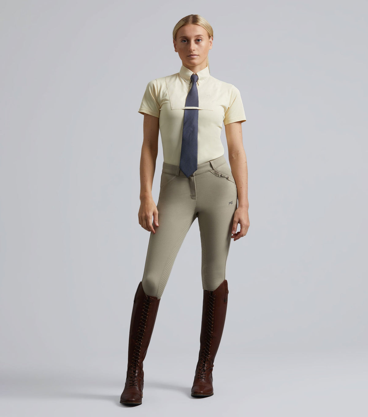 Luciana femme à manches courtes Tie polo