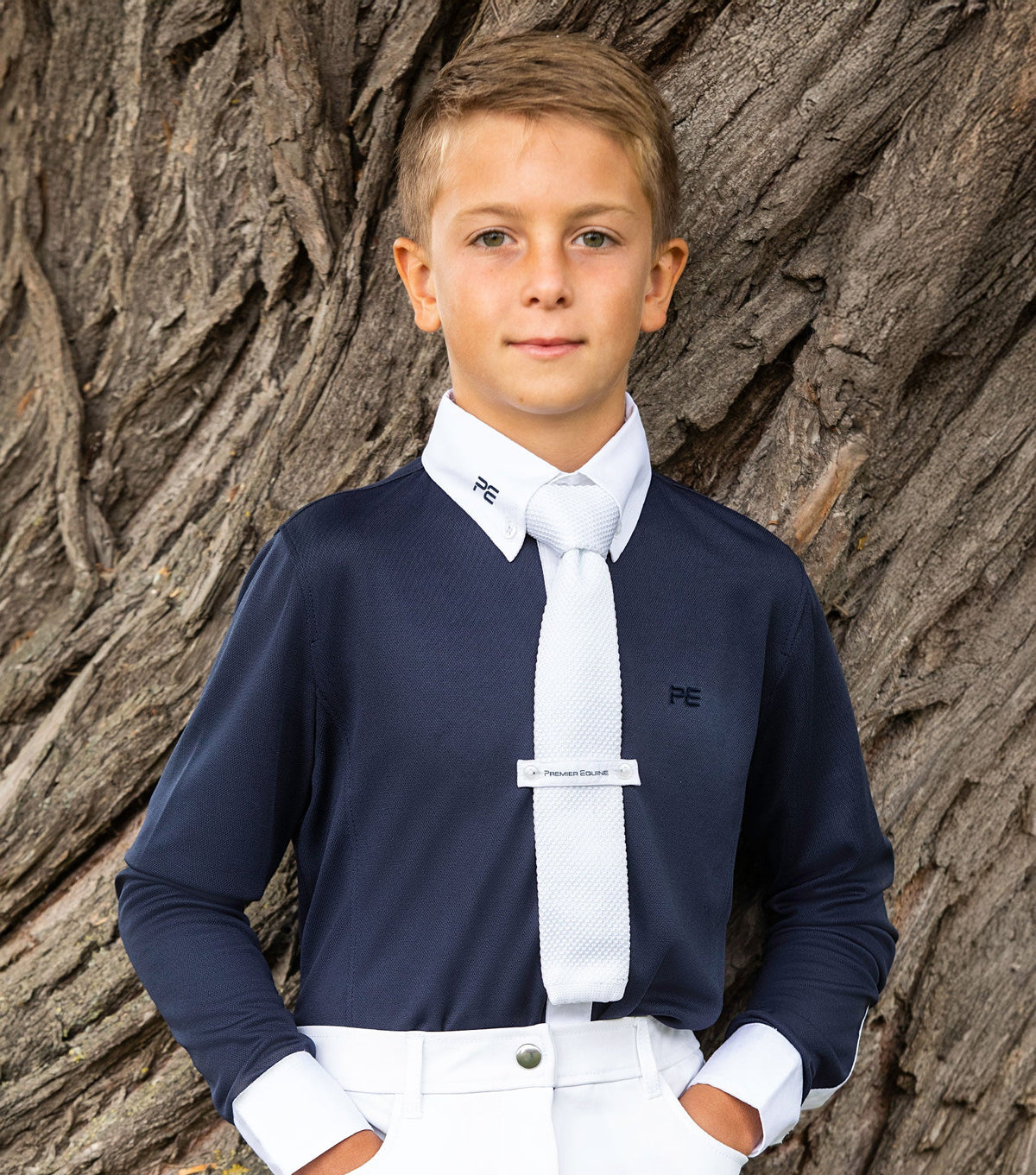 Mini Giulio Boy's à manches longues Polo de concours