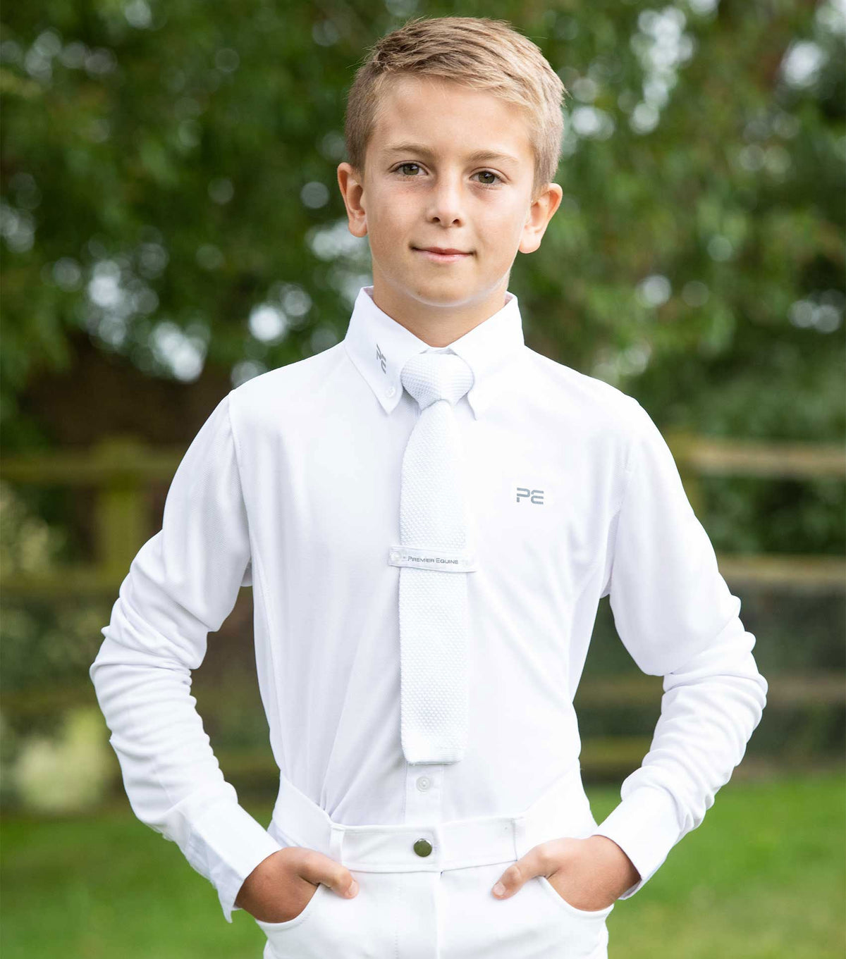 Mini Giulio Boy's à manches longues Polo de concours