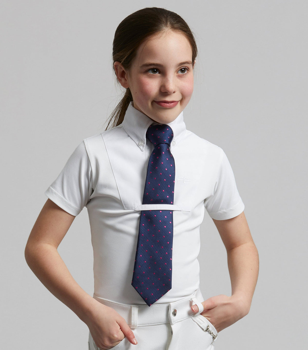 Luciana junior fille à manches courtes Polo de concours