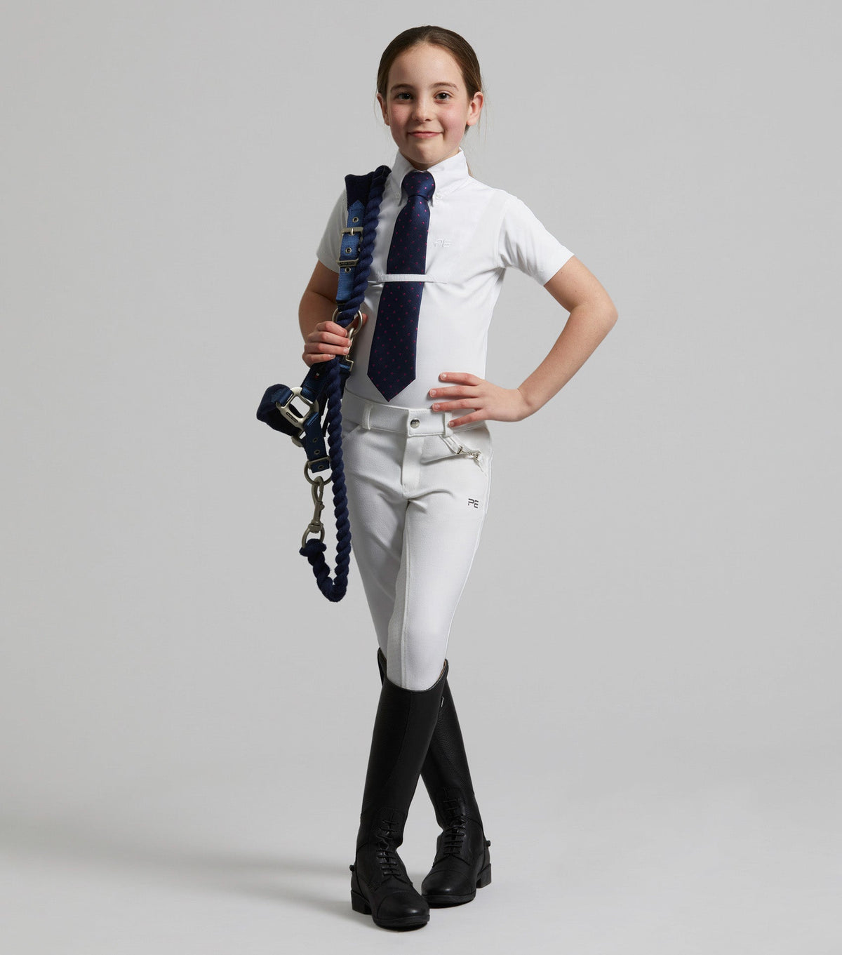 Luciana junior fille à manches courtes Polo de concours
