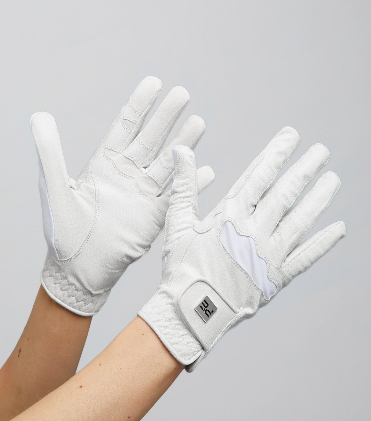 Mizar femme en cuir Gants d’équitation de concours