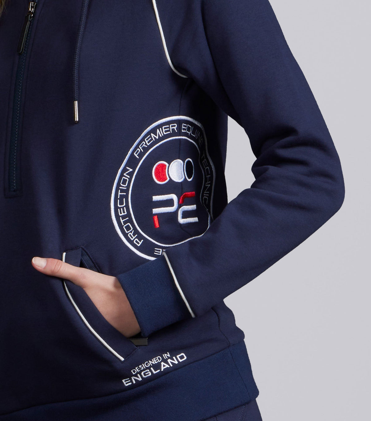 PE Team Quarter Zip Hoodie