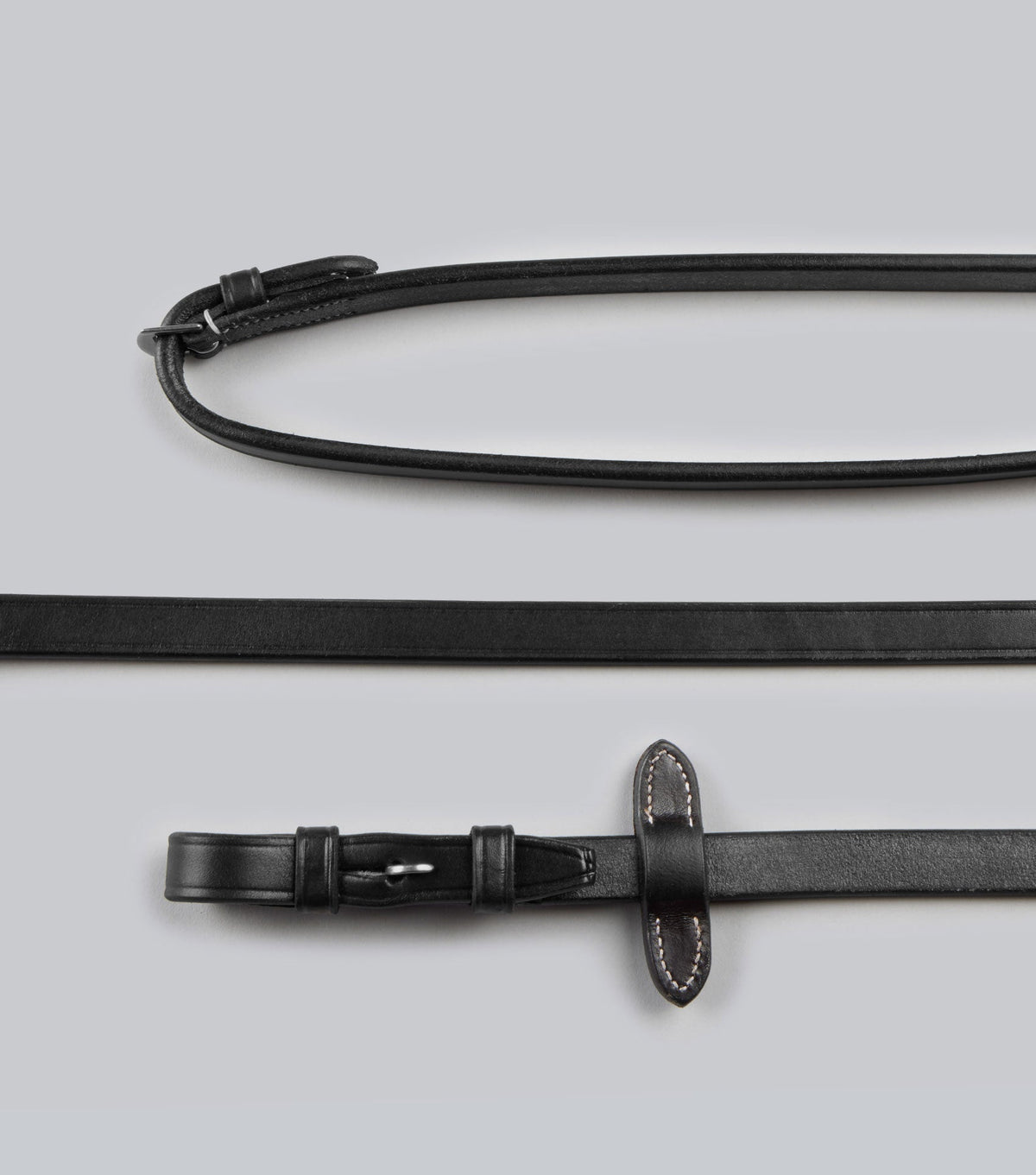 Plain en cuir Rênes