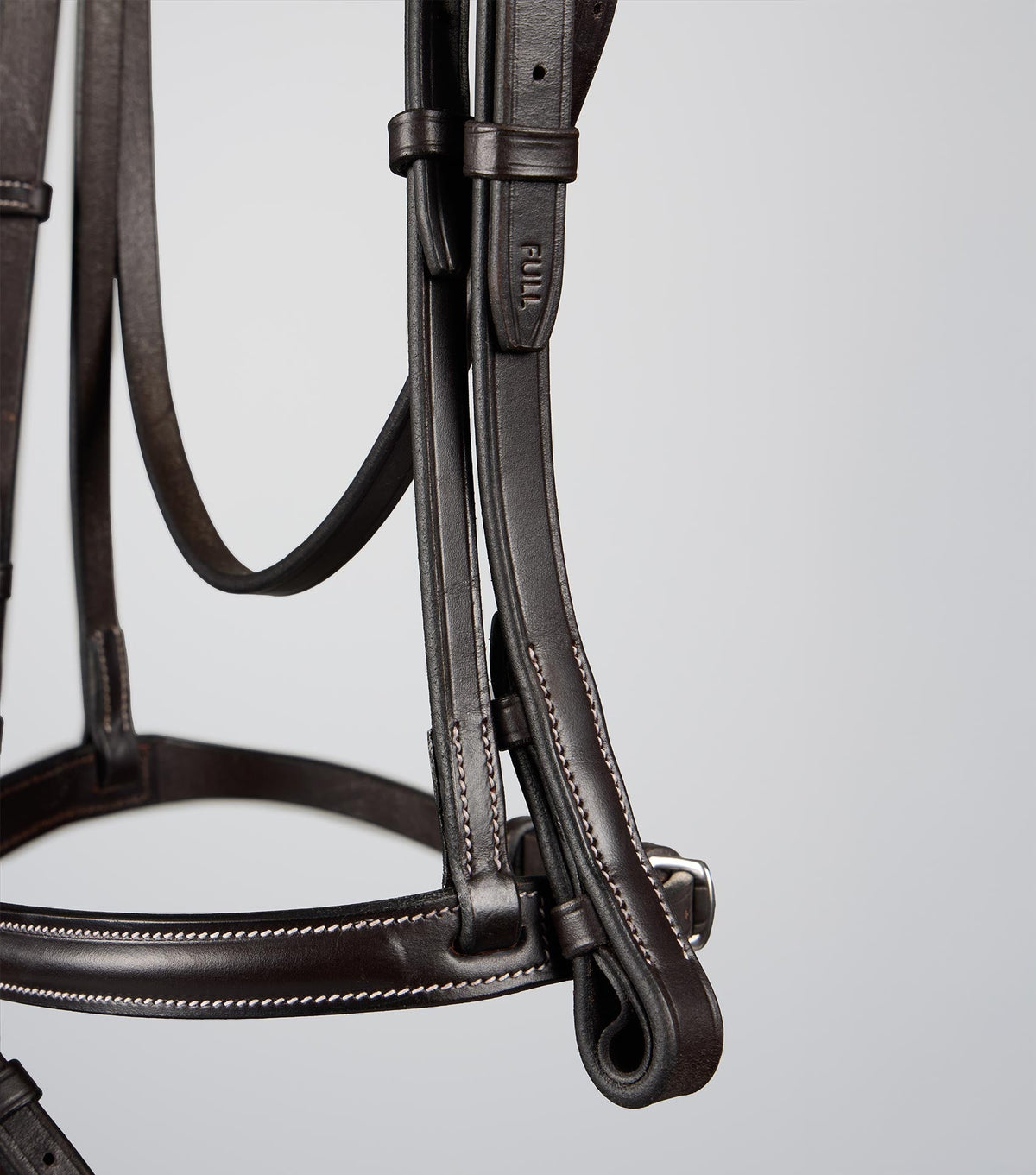 Raised Jumping Bridon avec muserolle combinée