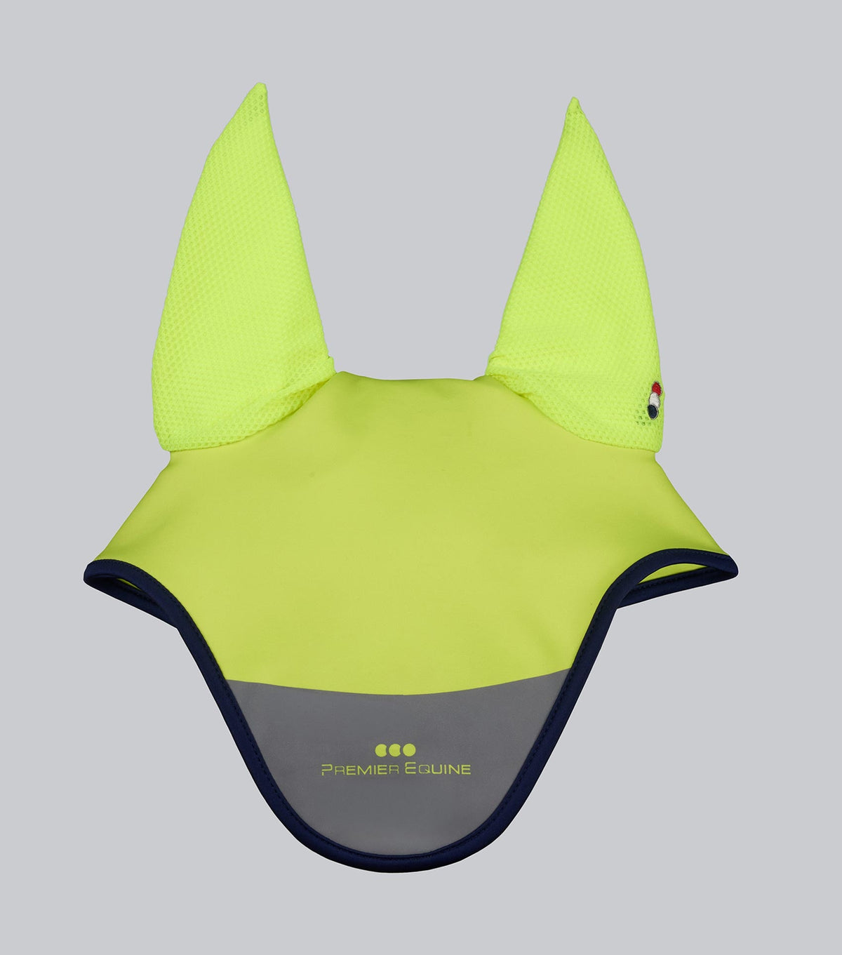 Reflective Bonnet anti-mouches Yellow/Argent