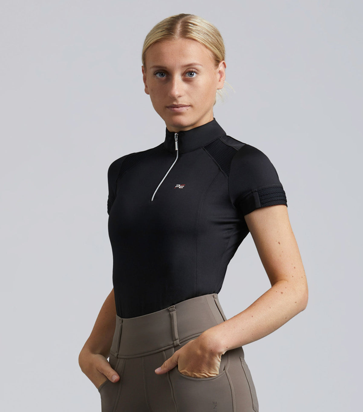 Remisa Haut technique d’équitation femme à manches courtes